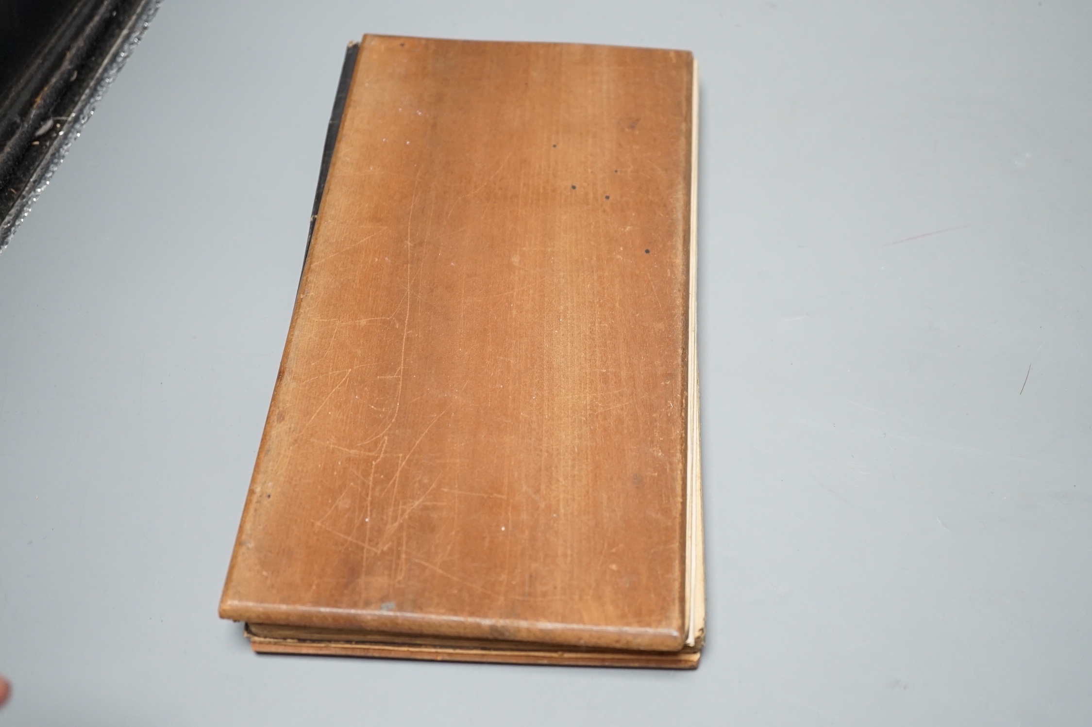 An early 20th century Chinese calligraphy rubbing concertina book